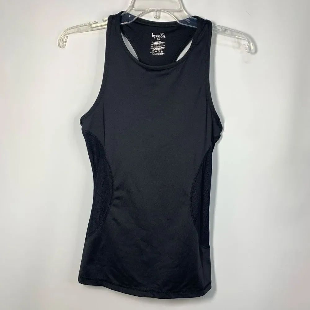 Kyodan Women's Stretchable Racerback Top Tank Black Size P/S